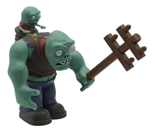 Imagem 1 de 4 de Plants Vs Zombies Zumbi Gigante E Zumbinho Que Arremessa
