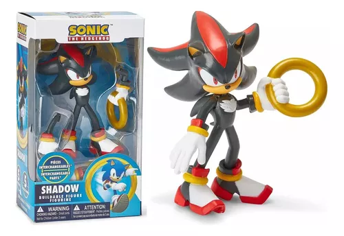 SONIC Coleção Action Figure com 6 Bonecos do Mercado Livre Super Sonic  Metal Sonic Amy Knuckles Tail 