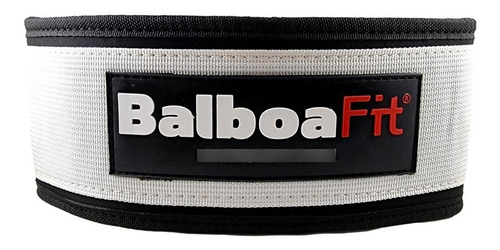 Imagen 1 de 6 de Cinturon Fuerza Recto 4 Pulgadas Balboafit Gimnasio Lumbar