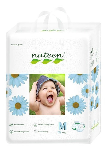 Nateen Pañal Premium Mx72 (ecológicos)