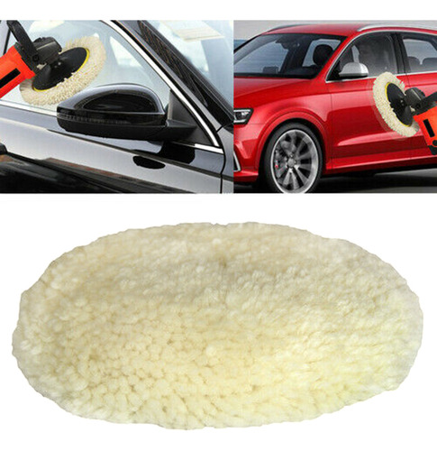 Kit De 2 Almohadillas De Pulido De Lana Para Pulir Automóvil