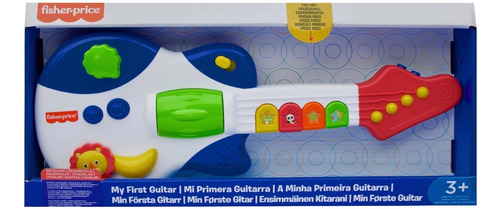 Imagen 1 de 5 de Mi Primera Guitarra Reig Fisher Price Con Sonidos Y Melodias