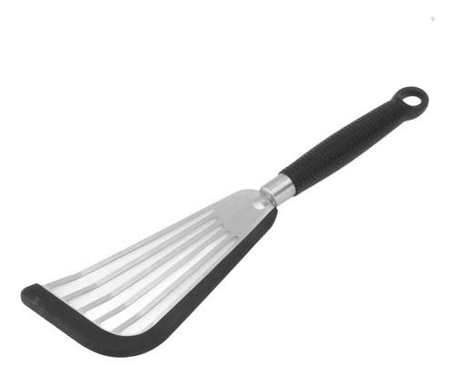 Espátula De Peixe, Silicone, Ranhura Em Aço Inoxidável, Anti