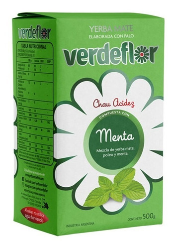 Imagen 6 de 7 de Yerba Mate Mix Verdeflor 500 Gr (x6) - Quetequieres
