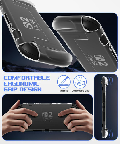 Funda Protectora De Tpu Compatible Con Nintendo Switch 2