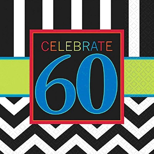 Imprescindible Chevron And Stripes 60th Birthday Party Lunch