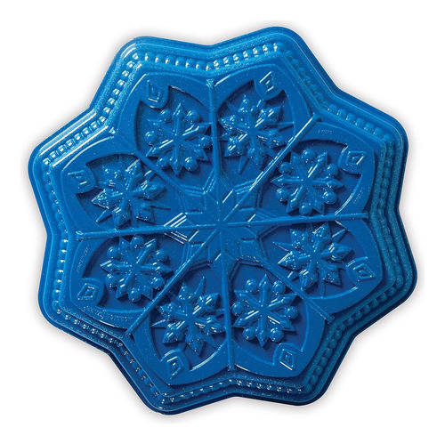 Nordic Ware Disney Frozen 2 Snowflake Shortbread Pan, 6 Taza