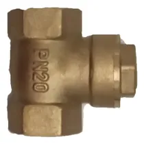 Comprar Válvula De Retención ½ De Bronce A Clapeta, Roscada