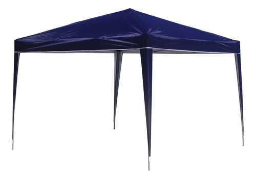 Tenda Gazebo Sanfonada  3x3m Azul Wwsoldas