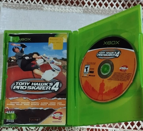 Tony Hawk's Pro Skater 4 - Xbox Classico Original (Usado)
