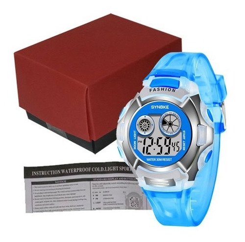 Reloj Digital Juvenil Synoke 9034 - Reloj Niño - Niña