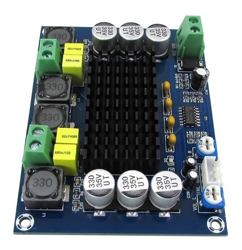 Imagen 4 de 8 de Amplificador 50+50w Rms - Clase D