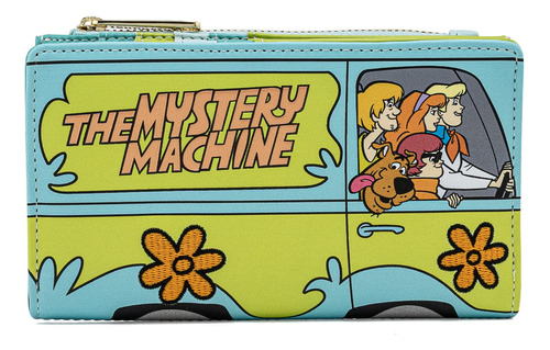 Cartera Loungefly Scooby Doo Mystery Machine De Piel Sintéti