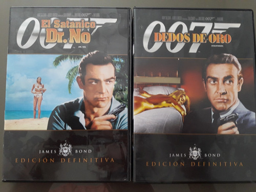 James Bond 007 La Colección Definitiva 2 Dvds Originales