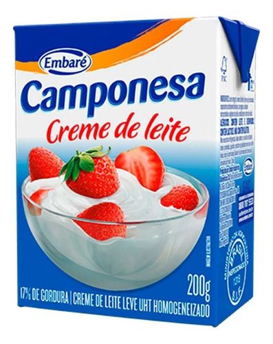 Creme de Leite Embaré 200g