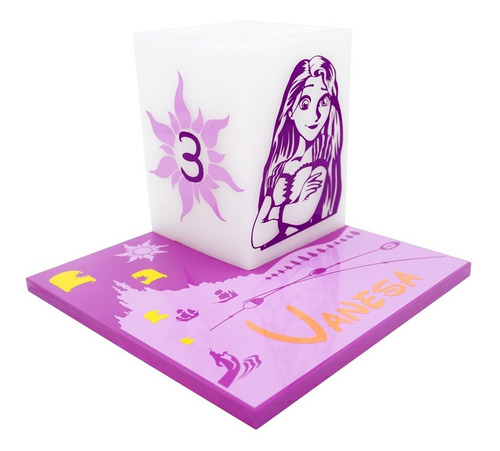 12 Centros De Mesa De Rapunzel Aluzza