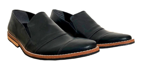 Customs Ba Zapatos Hombre Botitas Vestir Botas Eco Cuero Det