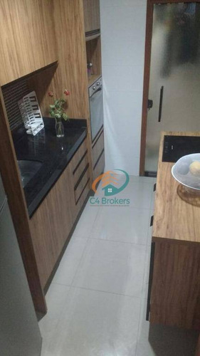 Imagem 6 de 9 de Apartamento Com 2 Dormitórios À Venda, 64 M² Por R$ 380.000,00 - Vila Leonor - Guarulhos/sp - Ap0302