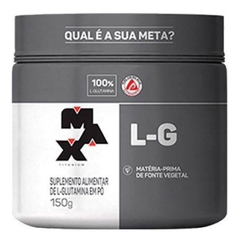 Glutamina LG Pote 150g - Max Titanium