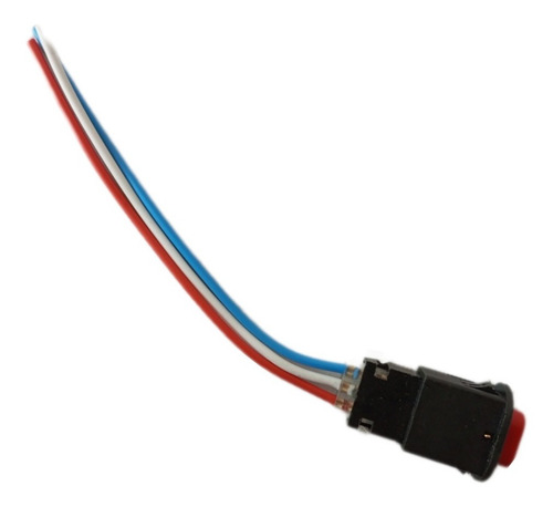 Imagen 2 de 2 de Interruptor Boton Luces Intermitentes Luz 3 Cables Suiche