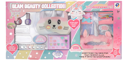 Set De Maquillaje Niñas Diadema Juguete