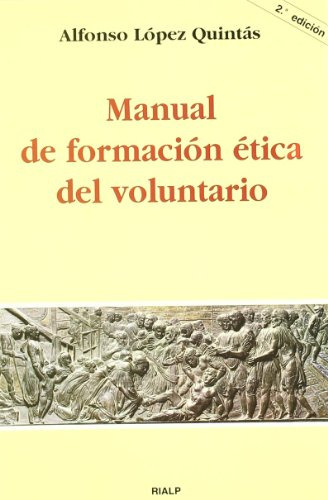 Libro Manual De Formación Ética Del Voluntario De Alfonso Ló