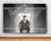 Comprar Cuadro Decorativo En Canvas Scarface Tony Montana Arte - 53