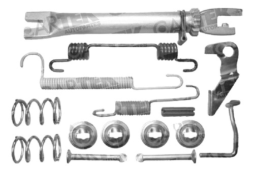 Kit Freno De Tambor Chevrolet Meriva 2004-2006 Tras Ck