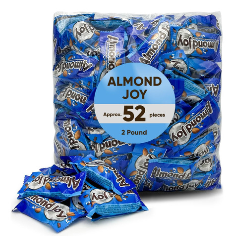 Almond Joy Milk Chocolate Con Leche Coco Y Almendra 907g