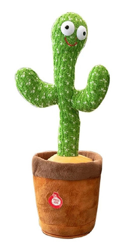 Cactus De Peluche Cactus Baila Sonido Repite Voz  Juguete 