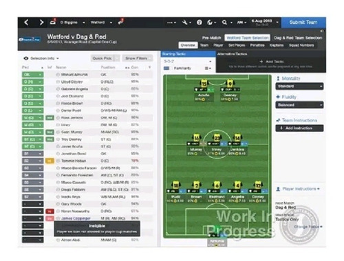 Jogo Midia Física Football Manager 2014 Original Para Pc