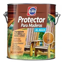 Comprar Protector De Maderas Al Agua Elbex 3.6l Cedro Libanes