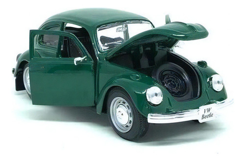 Miniatura Fusca Beetle 1:24 Maisto Special Edition Cor Verde