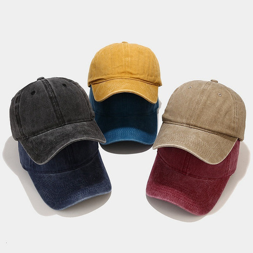 Gorra Vintage Ajustable De Algodón Unisex