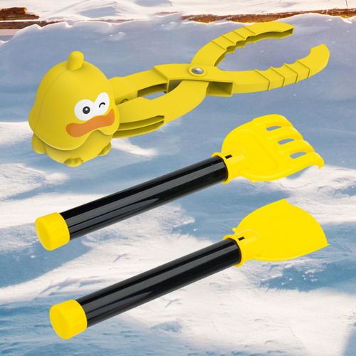 Clip De Nieve, Peleas De Bolas De Nieve Con 2 Palas, Juguete