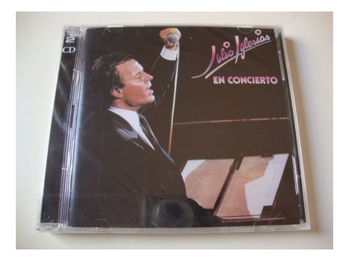 Cd Duplo- Julio Iglesias - En Concierto - Importado, Lacrado