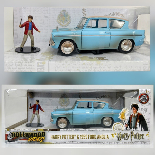 Jada Harry Potter & 1959 Ford Anglia Hollywood Rides 1:24