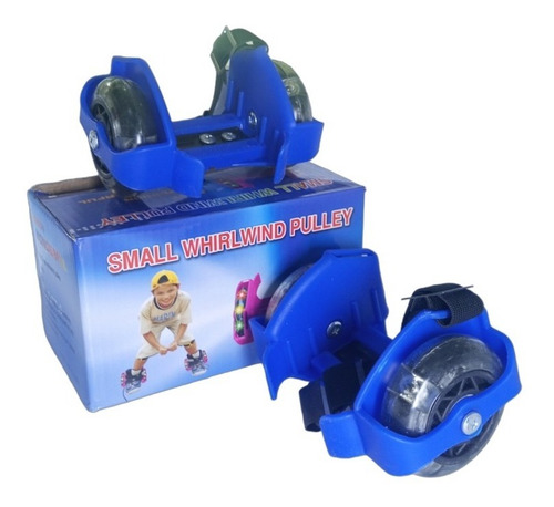 Imagen 9 de 10 de Patines Ajustables 2 Ruedas Con Luces Led Multicolor