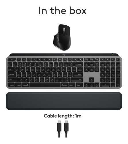 Teclado Y Ratón Inalámbricos Logitech Mx Keys S Combo Para M