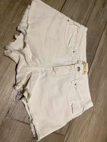 Shorts Blanco Kosiuko Kids Xl/14 Demin