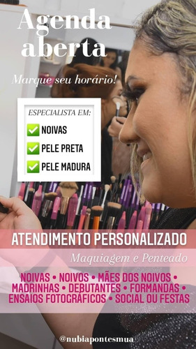 Imagem 1 de 5 de Maquiadora Profissional E Penteadista