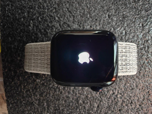 Apple Watch Serie 7 Celular 41mm Caja Aluminio Lte Negro Milanese Beige Gris Oscuro (Usado)