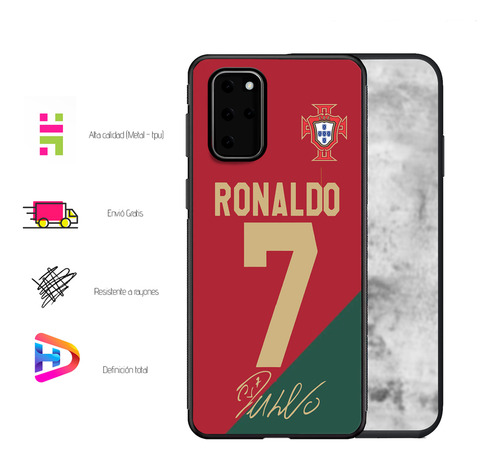 Funda Para Samsung S20/s20lite/s20ultra Criistiano C R7 Samsung S20 Plus Cr 7 Portugall
