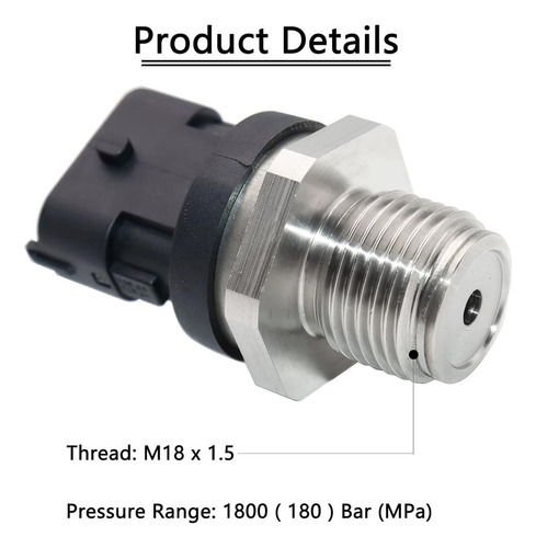 - Sensor De Presión Del Riel De Combustible