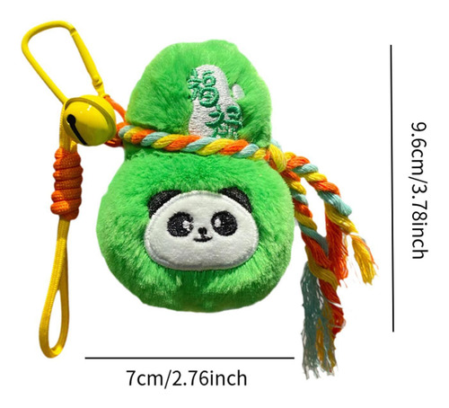 Lindo Llavero De Peluche Con Adorno De Peluche Suave Para