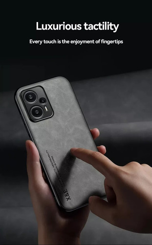 Funda De Piel De Cordero Para iPhone, Succión Magnética Para