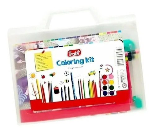 Valija Trabi Coloring Kit De Utiles Escolares 