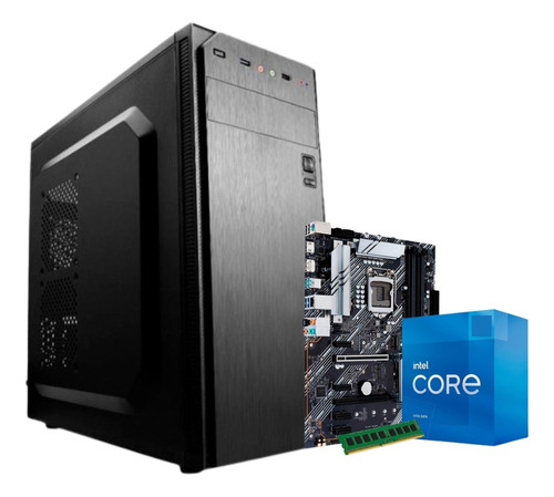 Pc Armada Pentium G6400 + 4gb + 120gb + Gabinete Kit
