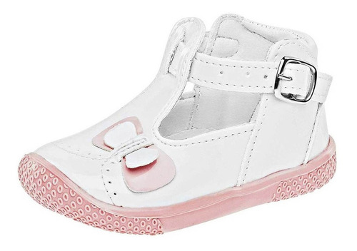 Zapatos Bebe Niñas Chaparrin Blanco 062-176