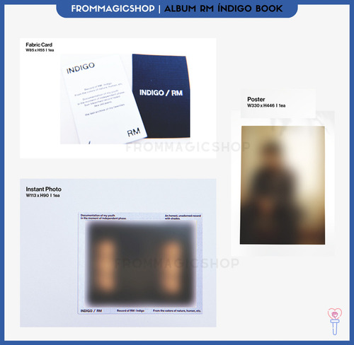 Rm ( Bts ) Album Indigo Original Book Edition + Regalos